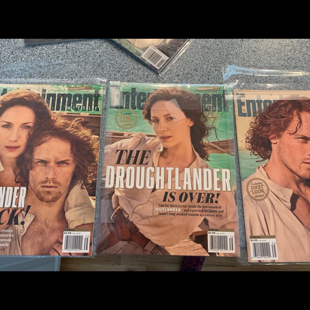 Entertainment Weekly Outlander Collector’s Covers